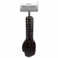 11.5 inch Black Leather studded Hand Paddle