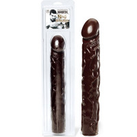 13 inch Big Bonanza flexible, non vibrating Black dildo
